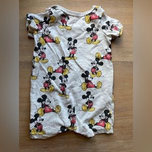 NWOT Mickey Mouse Onesie 3-6mos